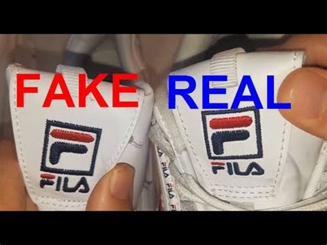 real vs fake fila shoes